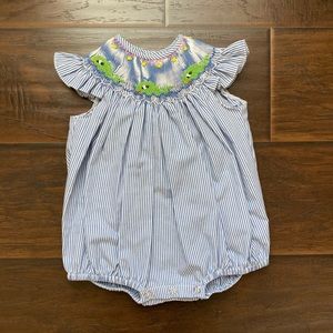 Remember Nguyen Smocked Dress (Whales)